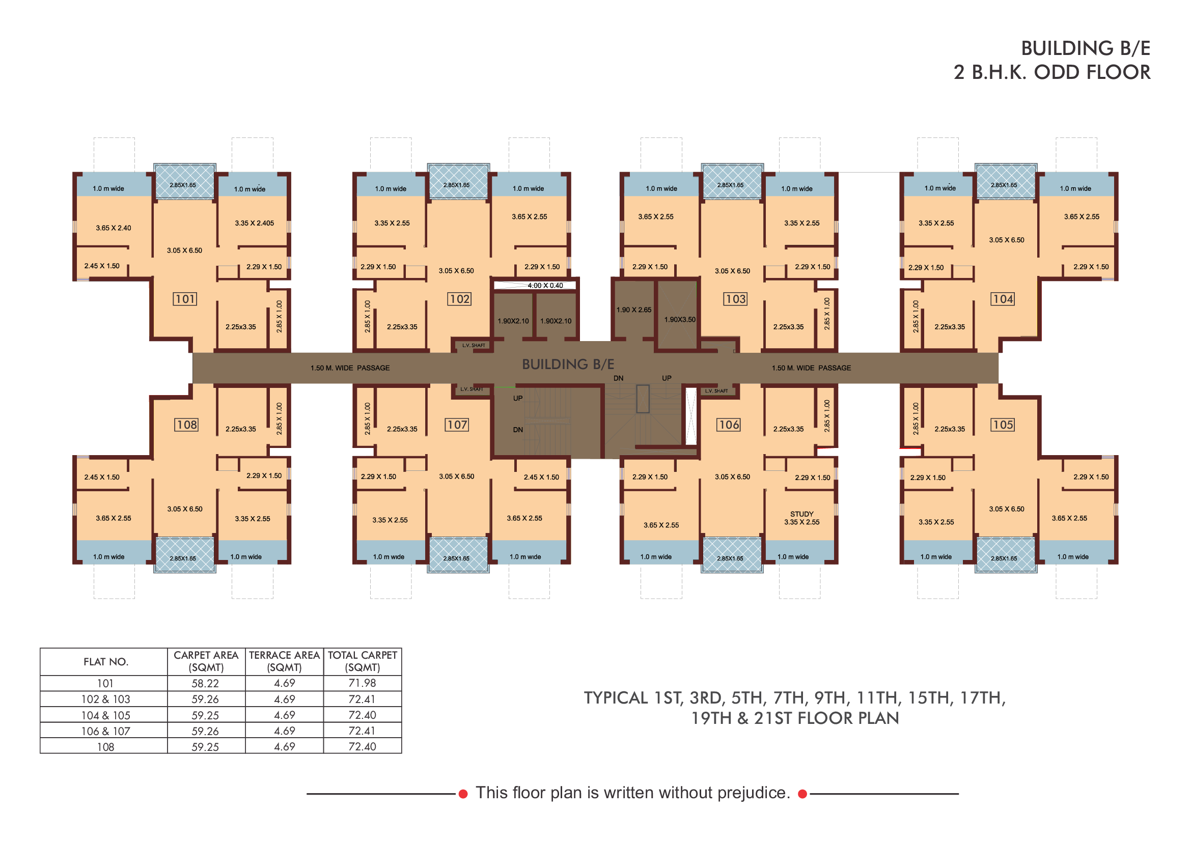 Ecoloch B & E Bldg. PH II 2 BHK 1 of 1