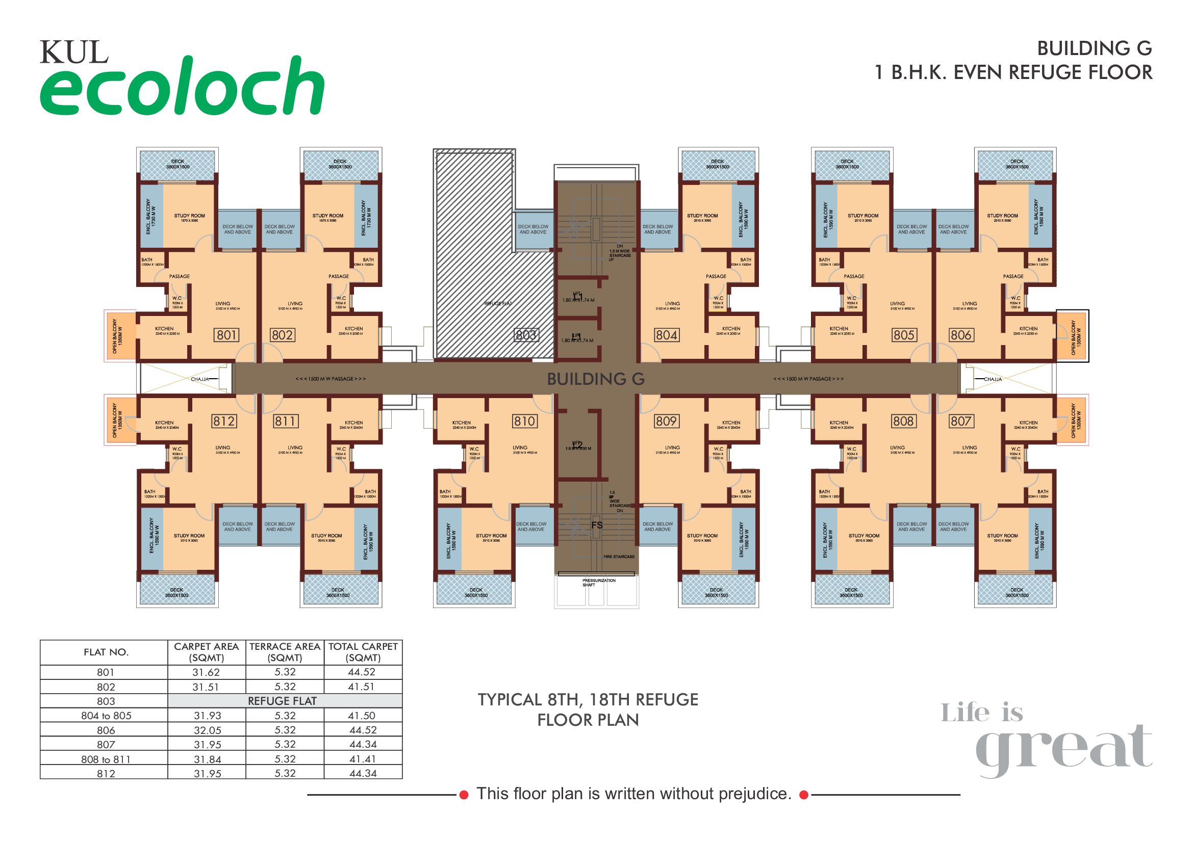 Ecoloch G Building PH II- 1 BHK 4 of 4
