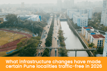 Pune traffic-free localities 2026
