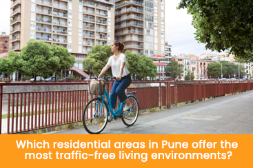 traffic-free residential areas