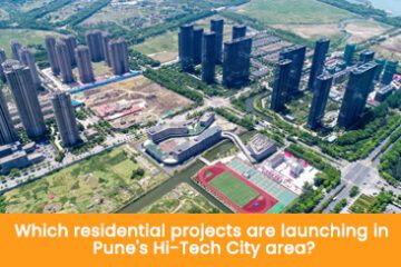 Which residential projects are launching in Pune's Hi-Tech City area