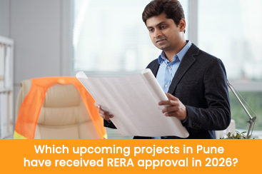 Which upcoming projects in Pune have received RERA approval in 2026