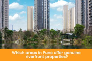 Which areas in Pune offer genuine riverfront properties