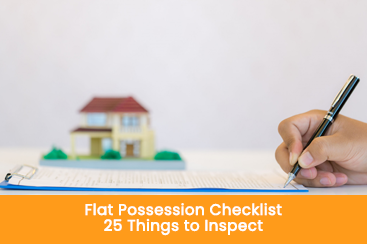 Flat Possession Checklist 25 Things to Inspect